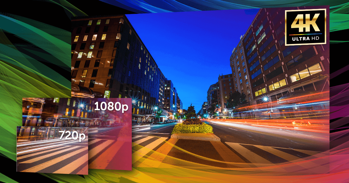 Veja as diferenças de resolução de imagem em CFTV